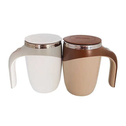 Battery-Rechargeable Automatic Stirring Coffee Mug