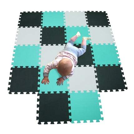 Kids Interlocking Puzzle Playmat Exercise Tiles