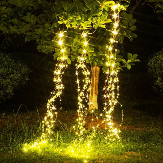 LED Solar Firefly String Light Sets.