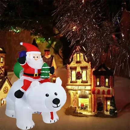 Christmas Inflatable LED Lights Garden Decor