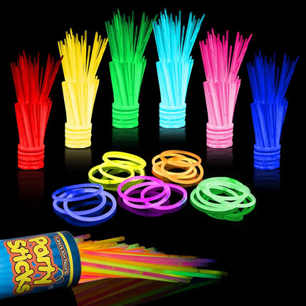 8in Glow Stick 100pk Party Bracelets