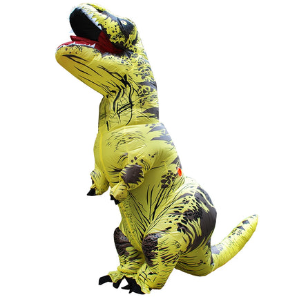 Adult Kid Boy Inflatable Dinosaur Costume Party Set