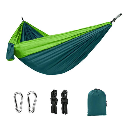  Portable Outdoor Camping Parachute Hammock