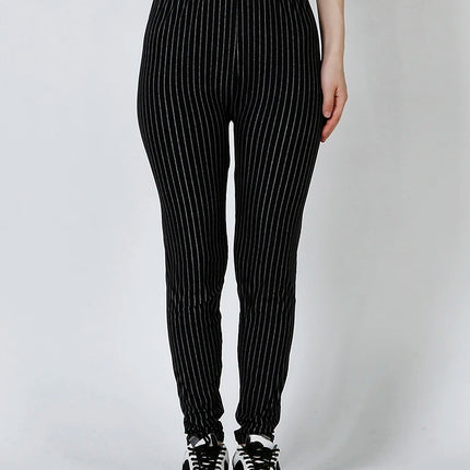 Women High Waist Vintage Houndstooth Leggings