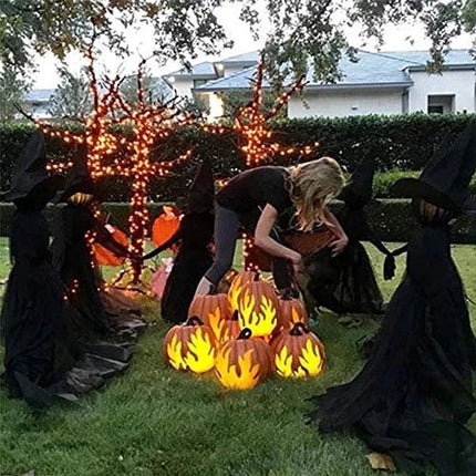 Light-up Witches Stake Sound Activated Halloween Decor