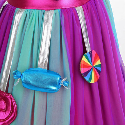 Girl Lollipop Costume Birthday Dress