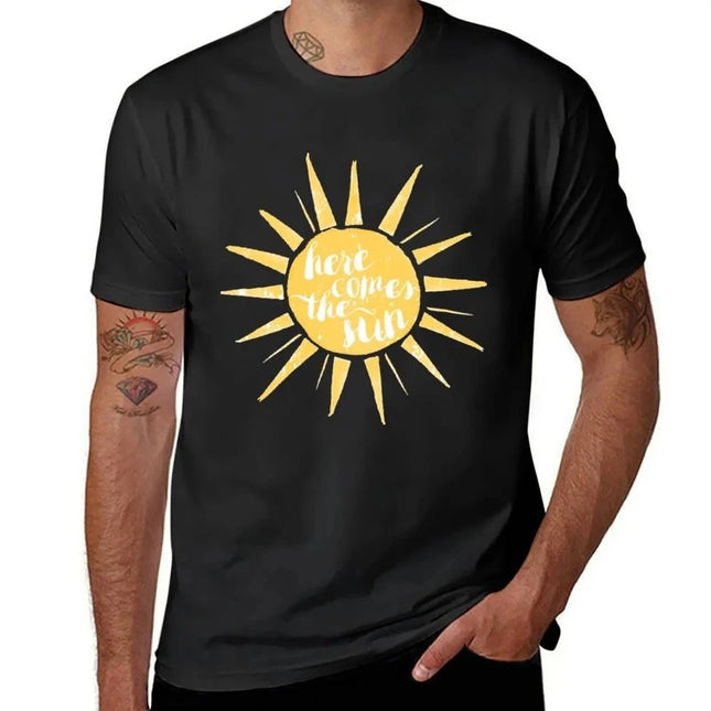 Men Here Comes the Sun Vintage T-Shirt