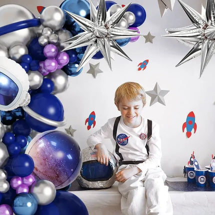 Space Garland Astronaut 144pc Party Decor