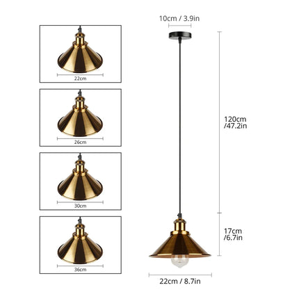 Retro Light Vintage Loft Pendant Lamp