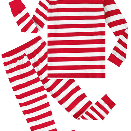 Baby Boy Striped Carnival Rainbow Pajama Sets