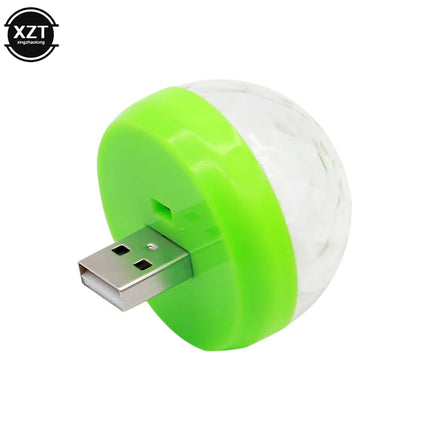 Mini USB LED Atmosphere Disco Light