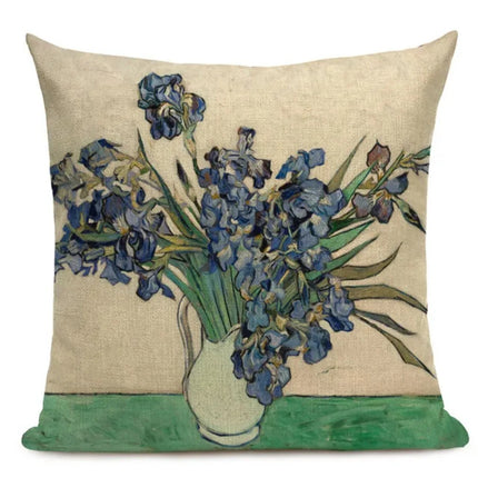 Van Gogh Square Pillow Cover Decor - Mad Fly Essentials