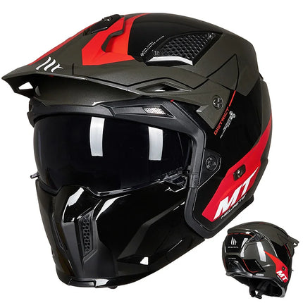 MT Snake Full Face DOT ECE Approved Motorcycle Helmet