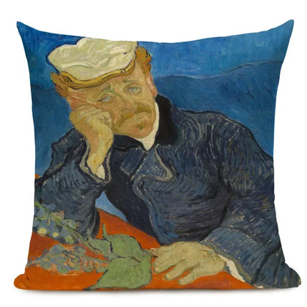 Van Gogh Oil Painting Art 45x45CM Pillow Cover