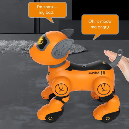 Smart Voice Dialogue Walking Robot Stunt Dog Toy