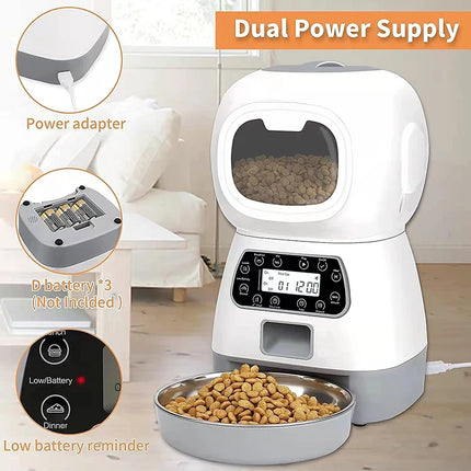 Pet Feeder Smart Dog Food Dispenser