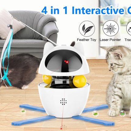 4-in-1 Cat Indoor USB Interactive Pet Toys