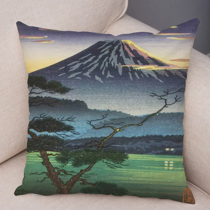 Fantasy Scenery Landscape Japanese Asian Home Pillows Decor