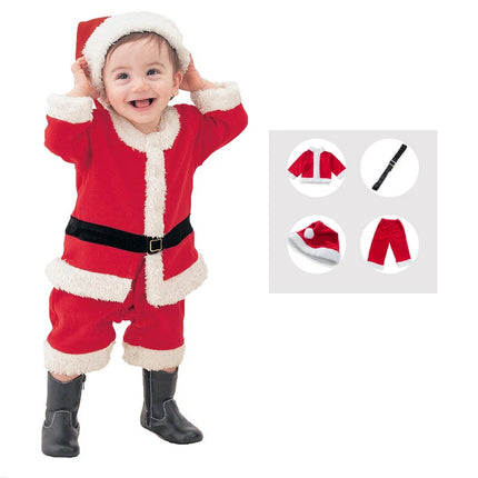 Baby Girls Santa Elf Costume Outfit