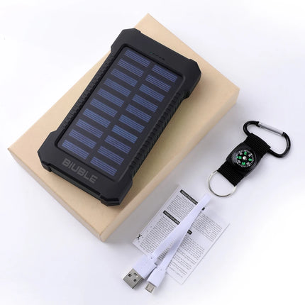 Portable Solar Power Bank 20k mah Powerbank