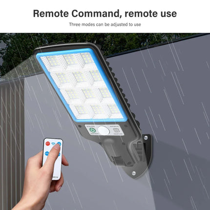 Solar Outdoor 1-4pc 3Mode Motion Sensor Wall Lamp