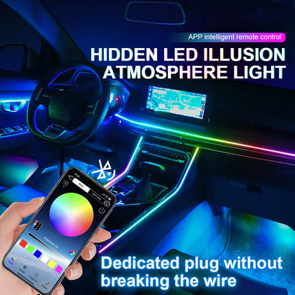 Auto LED RGB Ambient Rainbow Lighting Kits