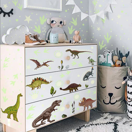 Luminous Cartoon Dinosaur Park Wall Sticker