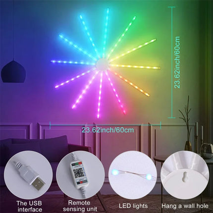 Smart App Controlled LED Firework Light