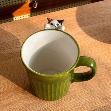 Kitchen Ceramic Cat Coffee Mug