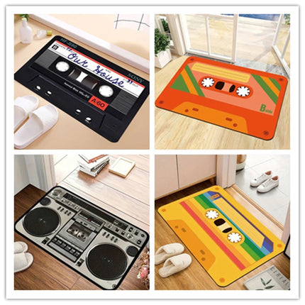 Home Boombox Music Tap 3D Entrance Doormat