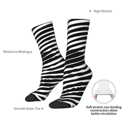 Men Skull Bones Funny Festival Mid-Tube Socks