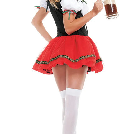 Women Oktoberfest Tavern Bartender Waitress Costume Outfit