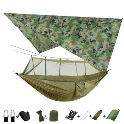 Lightweight Portable Camping Mosquito Net Hammock