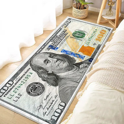 Funny Money Shaped Unique Floor Welcome Mat