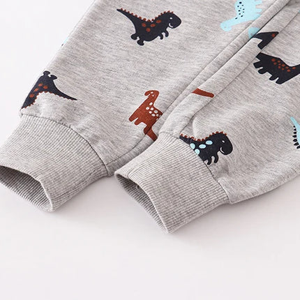 Boys Trousers Spring Dinosaur Animal Sweatpants