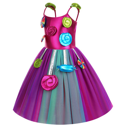 Girl Lollipop Costume Birthday Dress