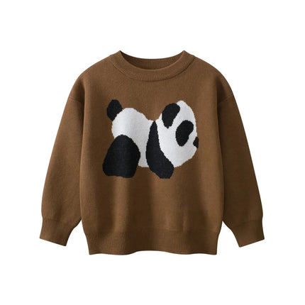 Baby Boy Panda Bear Dinosaur Sweaters