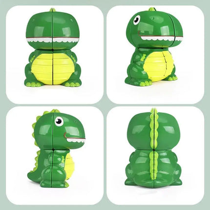 Kids Magic Cube Dinosaur Education Cartoon Activity Toy