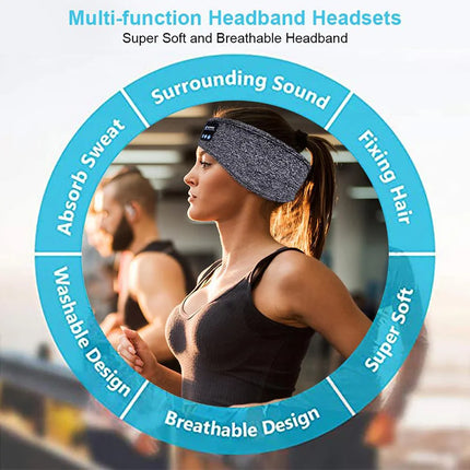 Wireless Bluetooth Activewear Headset Headband