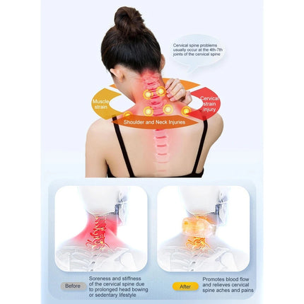 Electric Intelligent USB Neck Back Massager