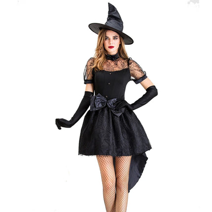 Women Carnival Purple Witch Costume