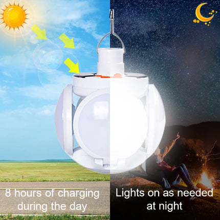 Solar Portable LED Outdoor Camping USB Globe Light