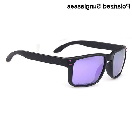 Men 2024 White Black Square Vintage Style Sunglasses