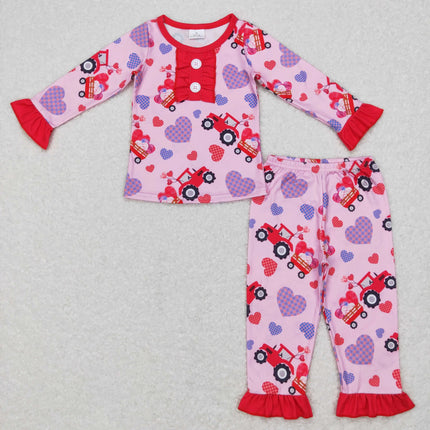 Baby Girl Valentines Day Flare Pants Set