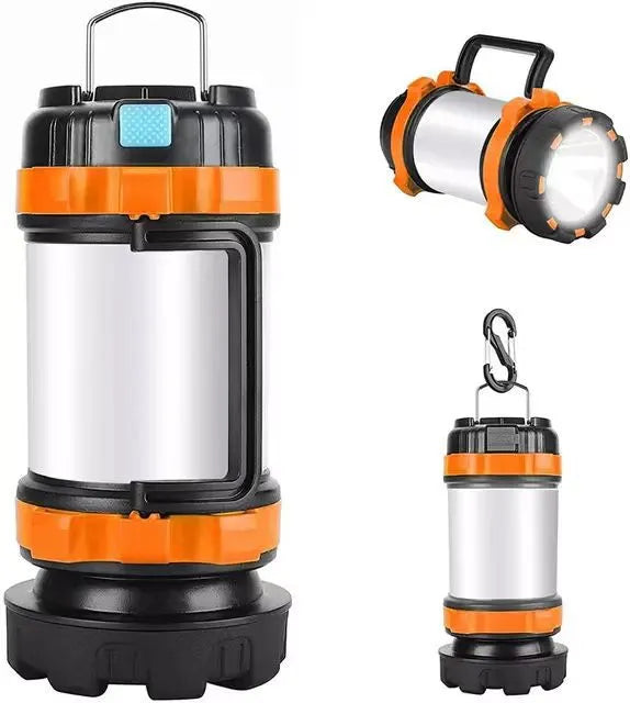 Waterproof LED Rechargeable Flashlight Lantern