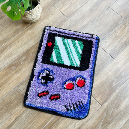 Home Retro Hand-help Game Device Tufted Rug