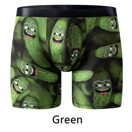 Men Funny 3D Fruity Fitness Boxers - Mad Fly Essentials