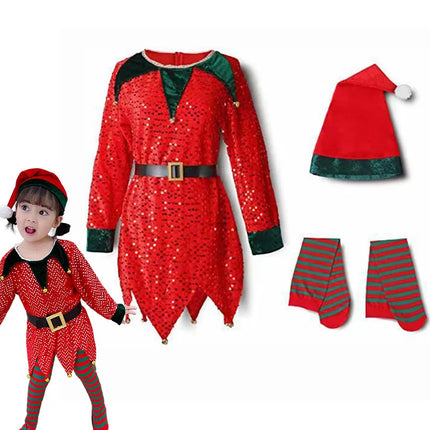 Baby Girl Funny Christmas Role Play Costumes