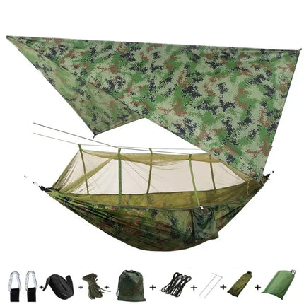 Lightweight Portable Camping Mosquito Net Hammock