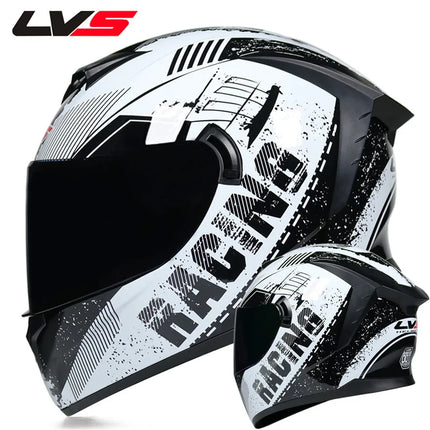 Motorcycle Double Visor 3D Dragon Helmet